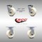 Service Caster 5 Inch Stainless Steel Nylon Caster Set with Roll Bearings 2 Swivel Lock 2 Rigid SCC-SS30S520-NYR-BSL-2-R-2 - alternate 4
